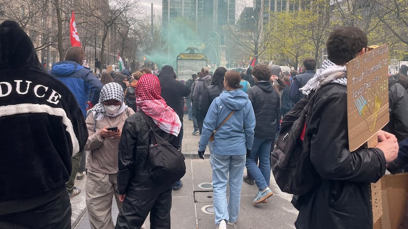 13 arrested in Workers’ Day protest, Montreal police officers allegedly assaulted