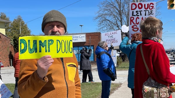 ‘Pass that on to your boss’: Windsorites participate in province-wide rally against Doug Ford government