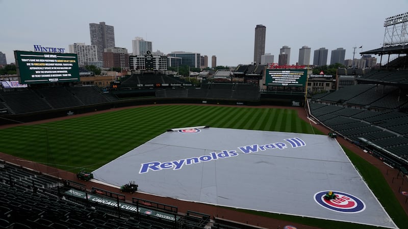 Blue Jays-Cubs has been postponed by rain