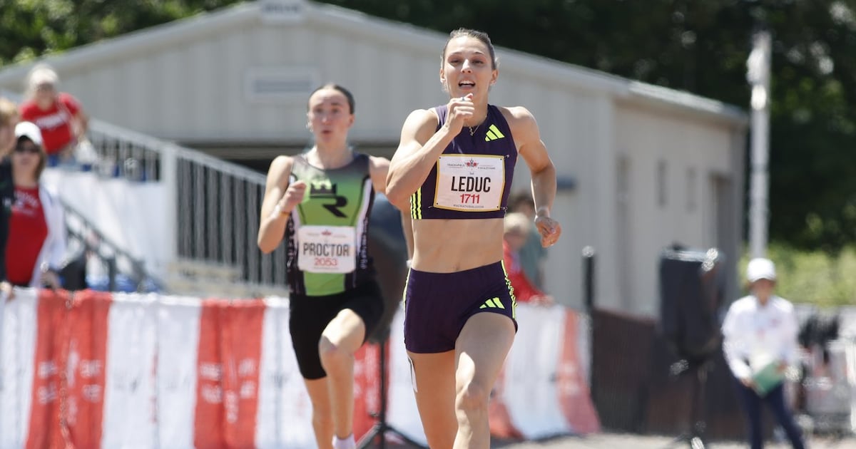 Audrey Leduc und Aaron Brown gewinnen die 200-Meter-Titel bei den ...
