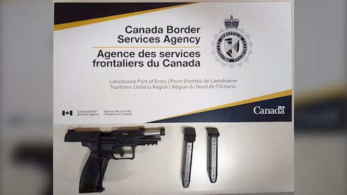 Border agents seize guns from Americans at northern Ont. border crossings