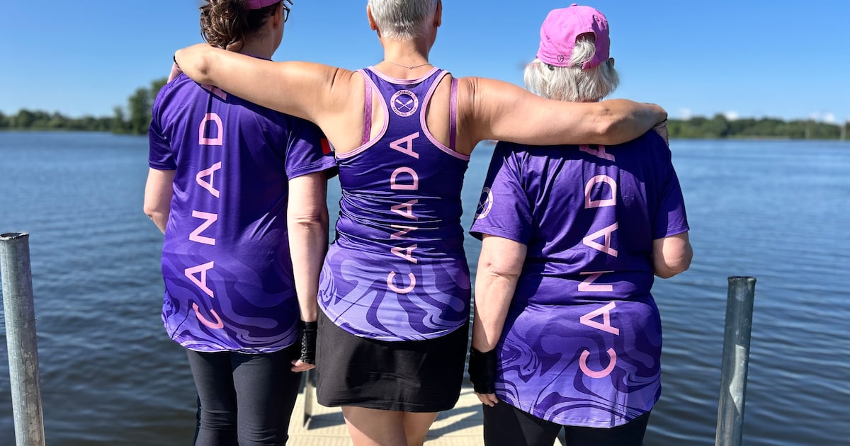 Waterloo breast cancer survivor dragon boat team going to international competition in France