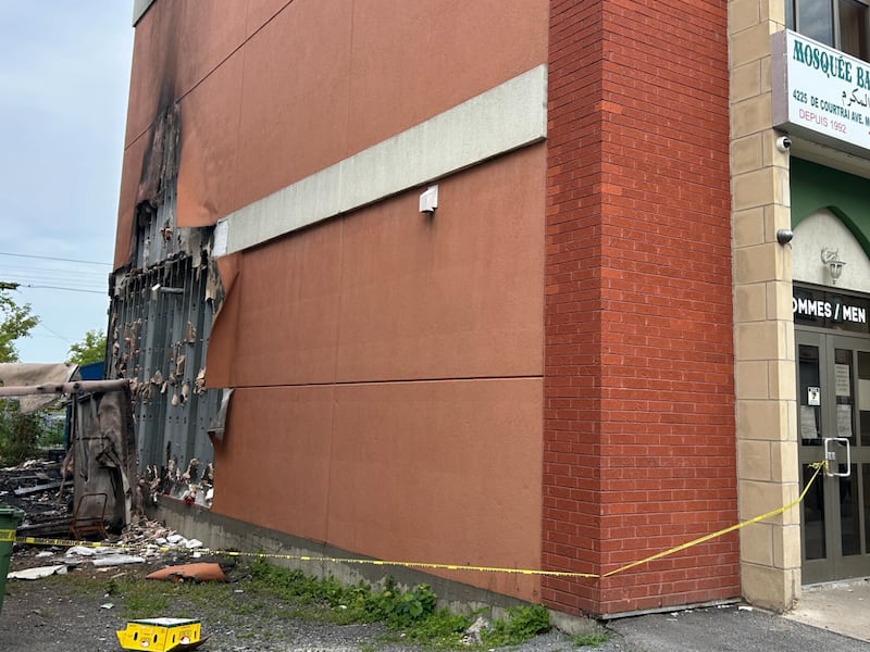 Montreal mosque damaged by vehicle fire