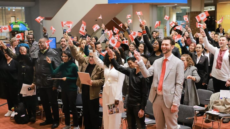 ‘I’m so blessed’: New Canadians celebrate first Canada Day as citizens