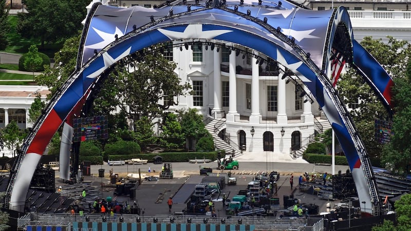 Lawsuit seeks to stop the UFC fight on the White House South Lawn for Trump's birthday