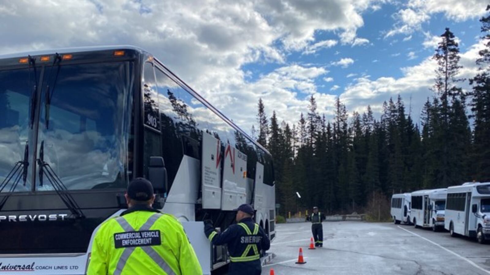 Rcmp Inspection Request RCMP commercial vehicle inspection in Lake Louise yields 17 tickets ...