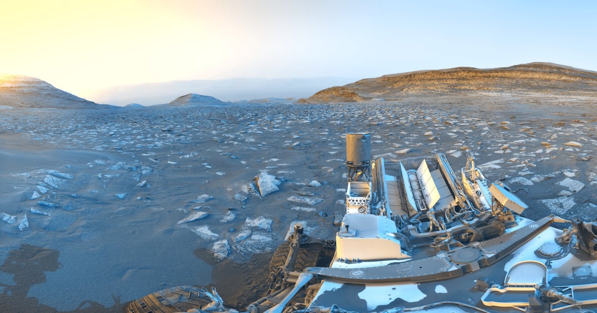 NASA’s Curiosity rover sends postcard home after almost 14 years on Mars