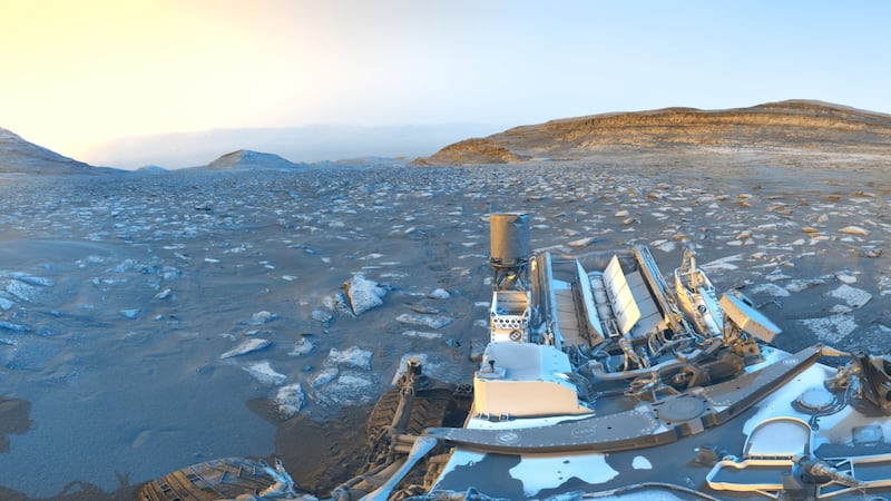 NASA’s Curiosity rover sends postcard home after almost 14 years on Mars