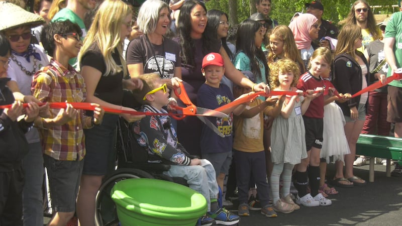 ‘Good for one, good for all’: West Edmonton community builds accessible park for student