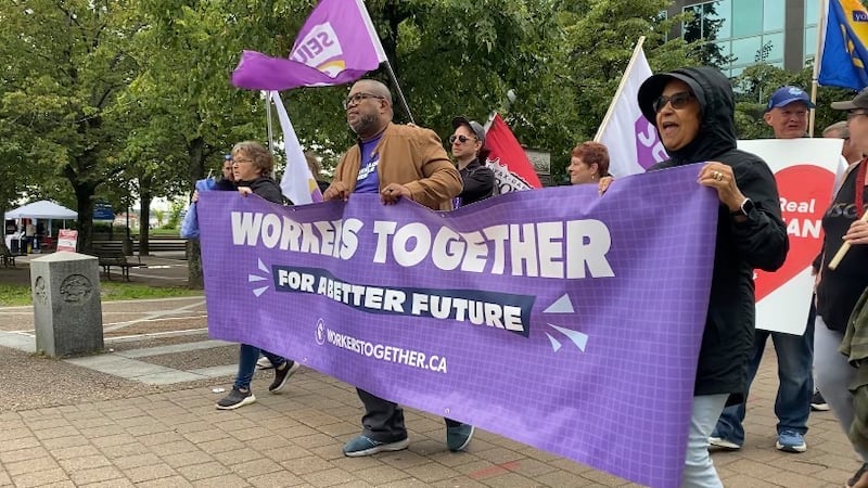‘We’re not a pushover:’ N.S unions take part in Labour Day rally