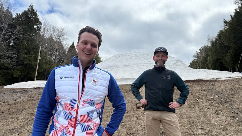 Ski Martock hopes massive snow pile will survive summer, allow for early start to next season