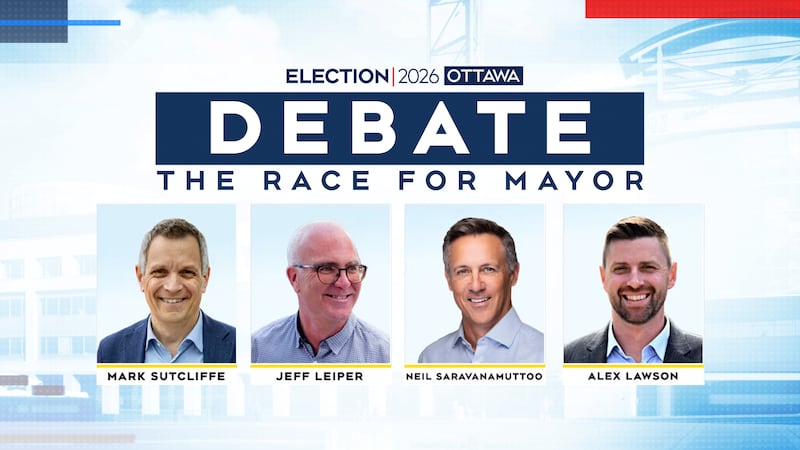 Leading mayoral candidates to face off on CTV News Ottawa today