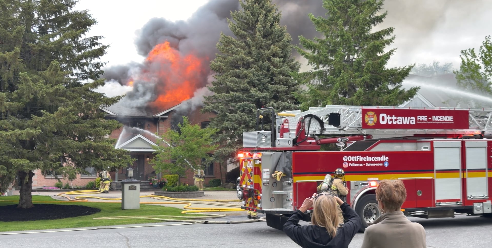House fire in Manotick takes 4 hours to get under control