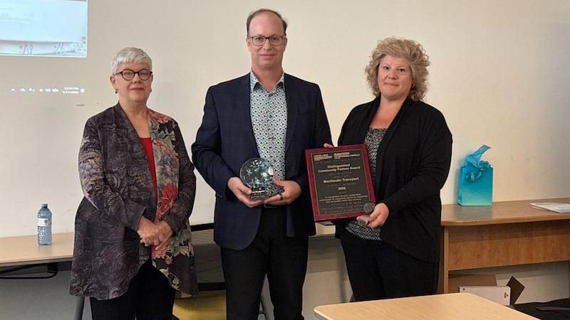 Lifeline on wheels: Manitoulin Transport honoured for decades of Eye Van Support