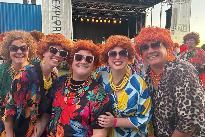 ‘Never be forgotten’: Hundreds dress up as Mrs. Roper to raise funds for cancer research