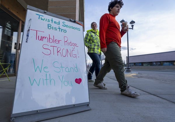 ‘We just want to be there for the families’: Touching stories of neighbours leaning on each other after Tumbler Ridge shooting