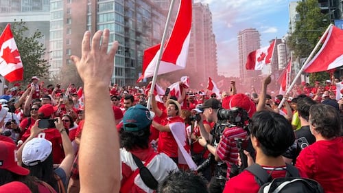 Vancouver celebrates the FIFA World Cup