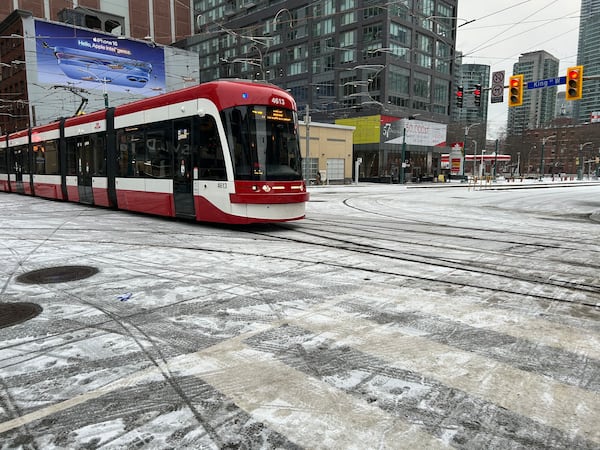 Spadina streetcars running again as of Saturday morning: TTC