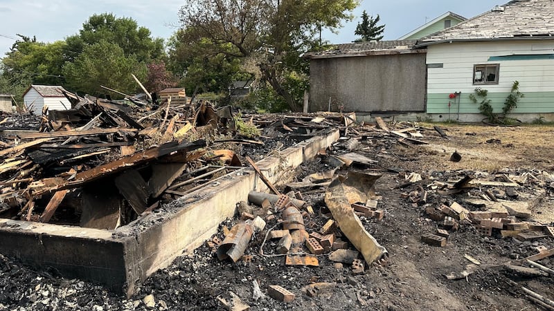 Destructive fire that destroyed Sask. village landmark deemed non-suspicious, RCMP say