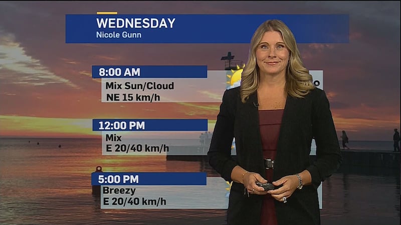 Sunny, mild weather expected Wednesday as fall arrives