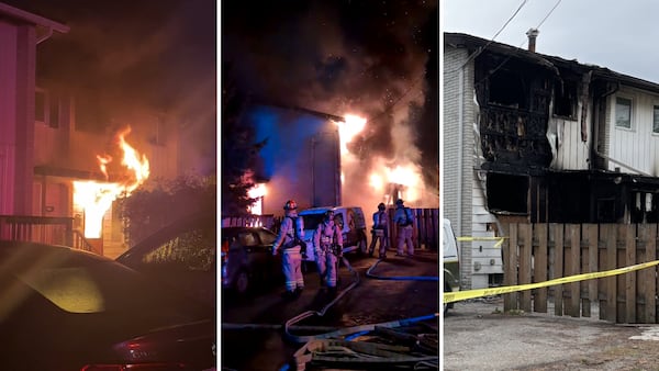 One dead following townhouse fire on Ottawa’s Russell Road