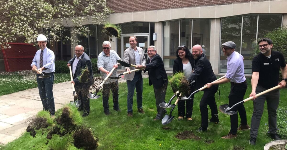 Construction begins for affordable housing units inside a Kitchener church