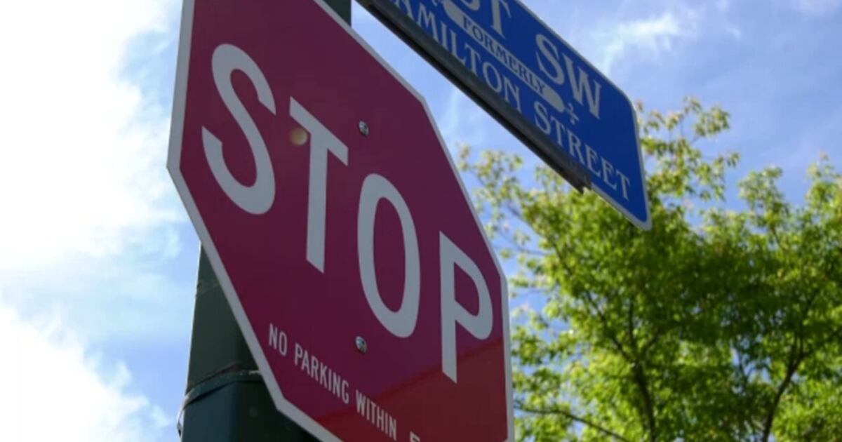 Stop Sign Language Map Bilingual stop signs proposed for southwest neighbourhood