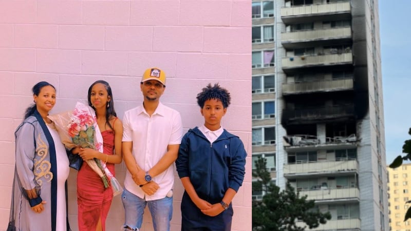 ‘Our house is 100 per cent gone:’ Toronto family recovering after losing possessions, sustaining serious injuries in fire
