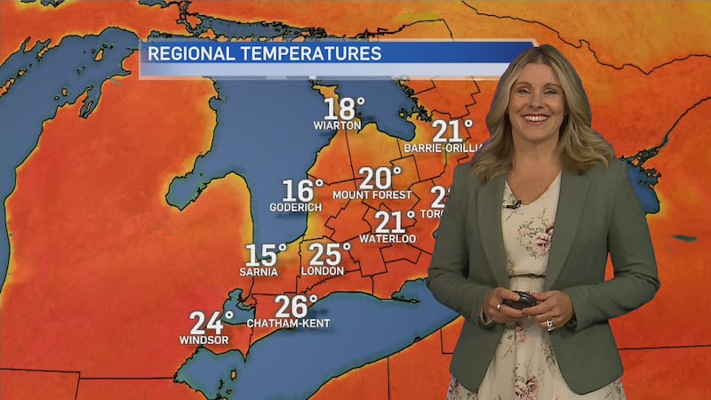 London to see ‘picture perfect’ weather as high pressure system camps out over southern Ontario