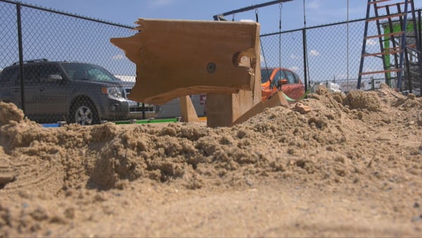 ‘Stealing from children’: Preschool’s play structure pilfered