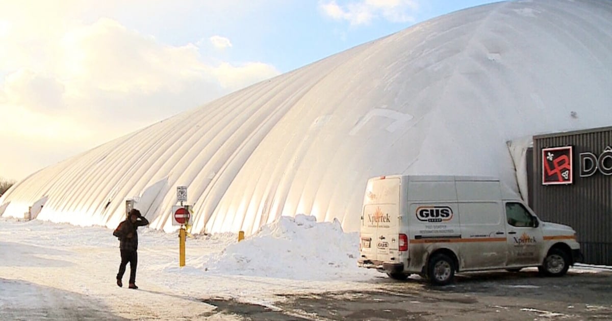 Louis Riel Dome Inside Students say they ran, dodged lights after incident inside Louis Riel dome