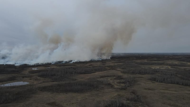 File Hills First Nation grass fire
