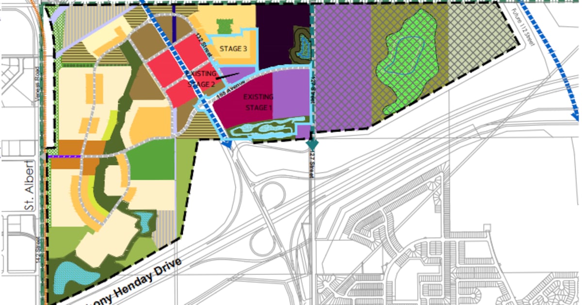Edmonton Future Development Map Lot draw for new Edmonton neighbourhood begins