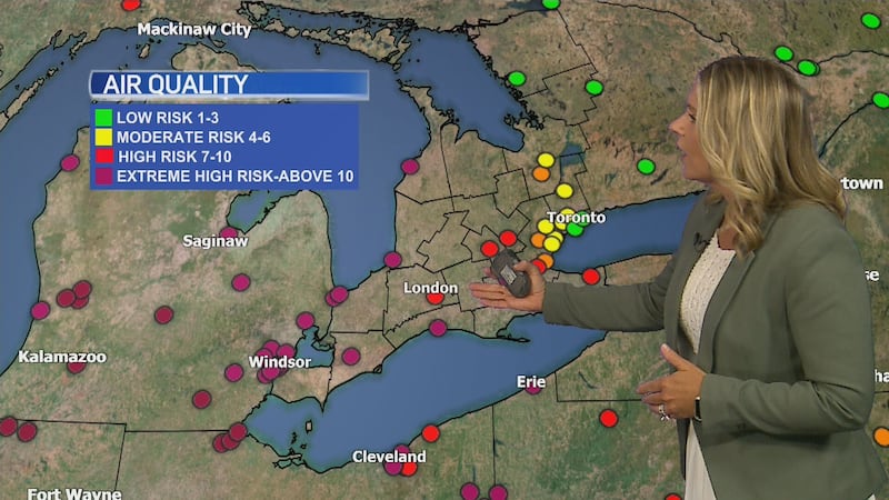 Winds expected to shift, bringing gradual air quality improvement to the region
