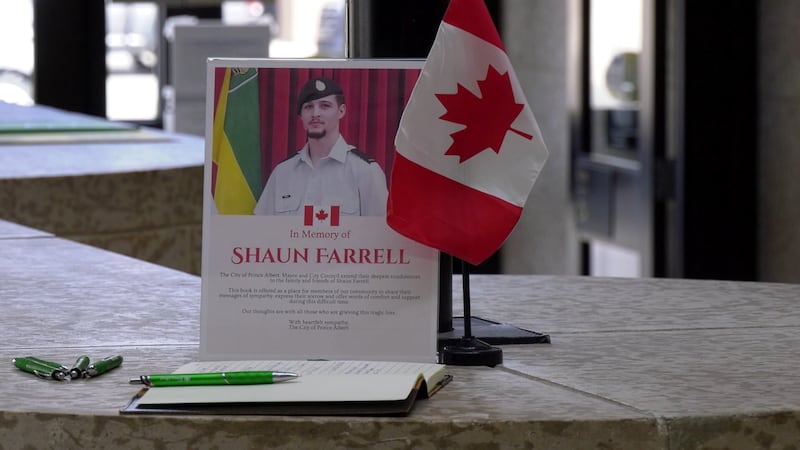 Prince Albert community mourns service member lost in Wainwright tragedy