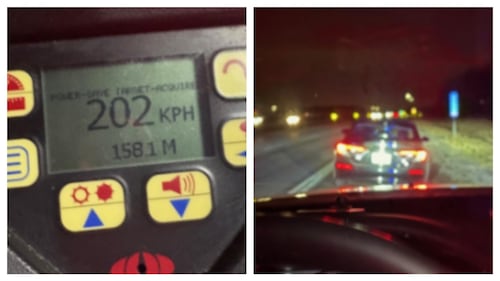 Two passengers found in trunk of G2 driver clocked at more than 200 km/h in Niagara Region: police