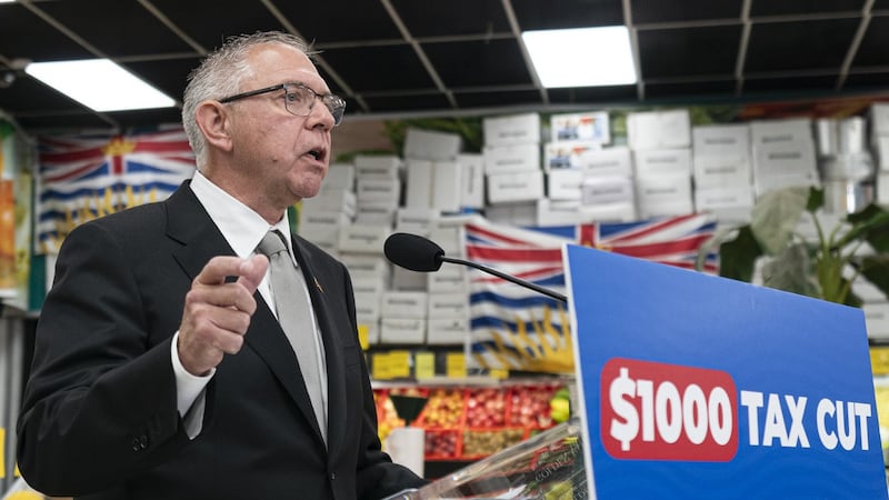 Taxes — hike them or hold them — become theme in B.C. election campaign