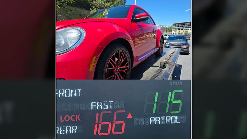 Driver with mom in passenger seat gets charged with stunt driving in mom’s car