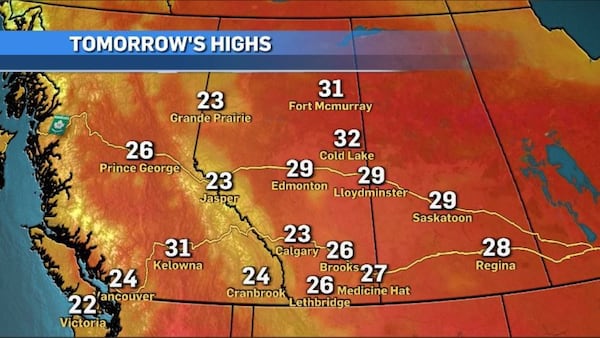 Seasonal temperatures but mixed weather for the long weekend