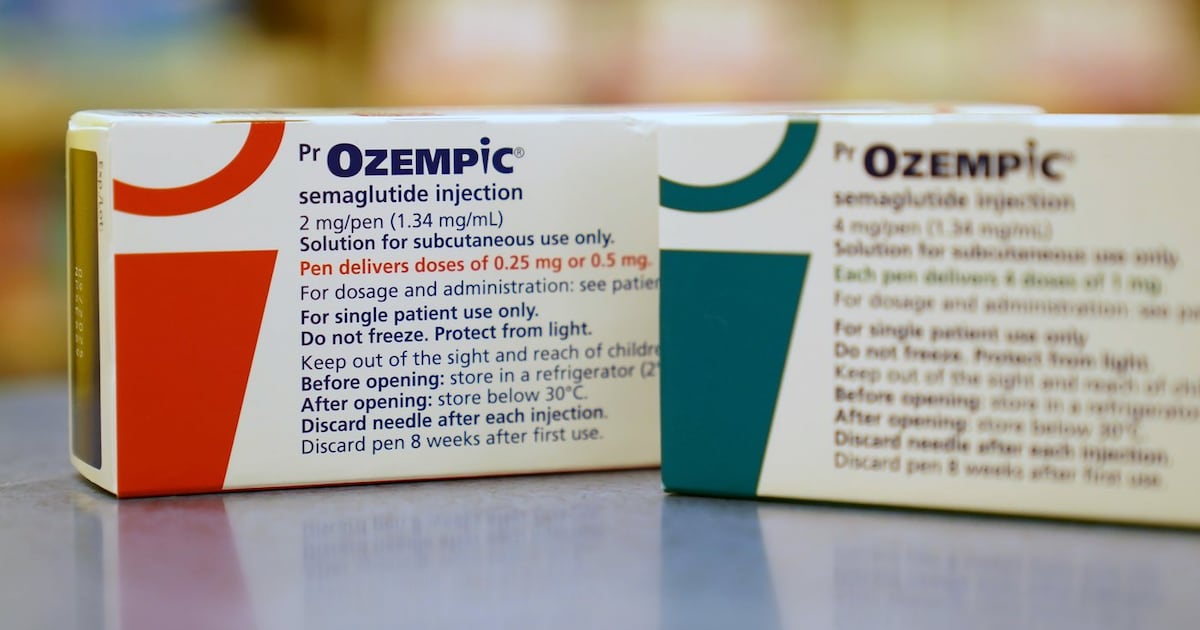 Photo: ctvnews.ca Diabetes drug Ozempic is shown at a pharmacy in Toronto on Wednesday, April 19, 2023. THE CANADIAN PRESS/Joe O