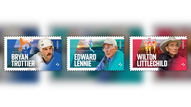 Canada Post stamps honour three Indigenous sports leaders and advocates