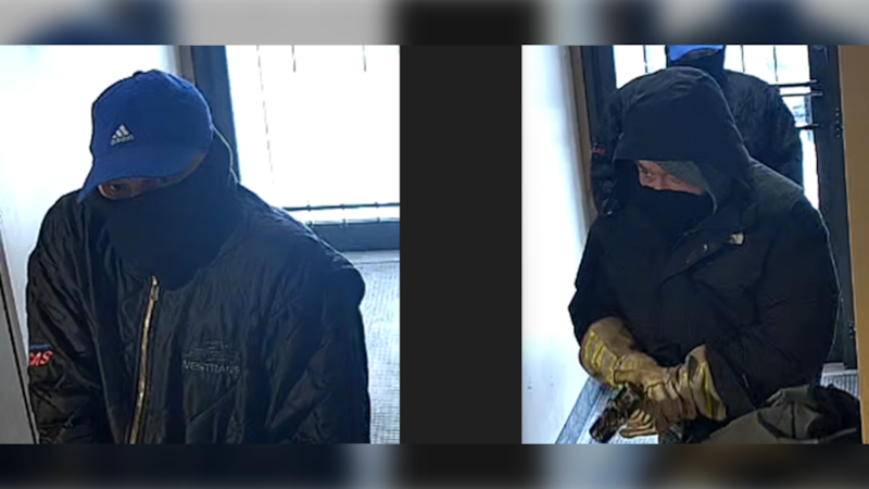 Have you seen these men? Police searching for robbery suspects