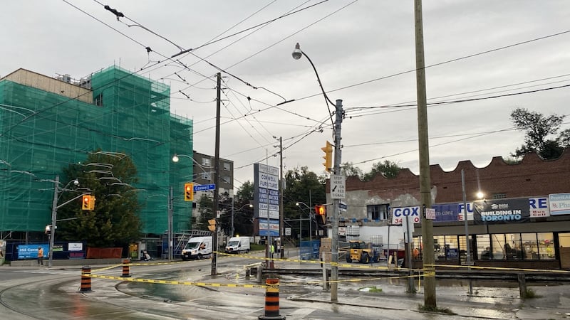 Watermain break disrupts streetcar service in Toronto’s east end