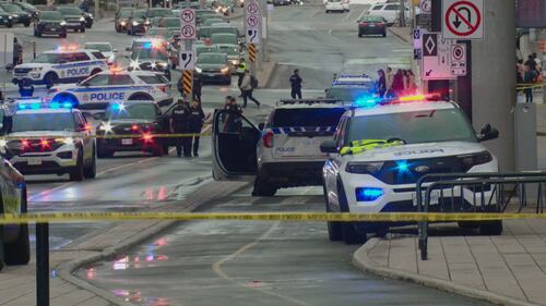 Scenes from police investigation of shooting on Rideau Street – CTVNews