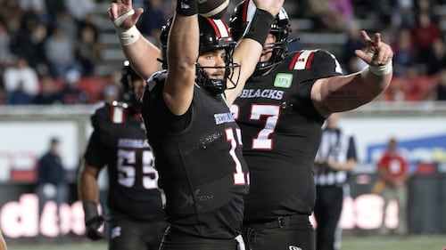 White scores twice for Redblacks in 27-12 pre-season win over Alouettes
