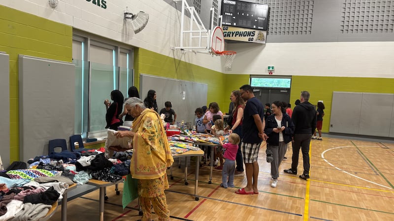 Kitchener students give back to community through garage sale fundraiser