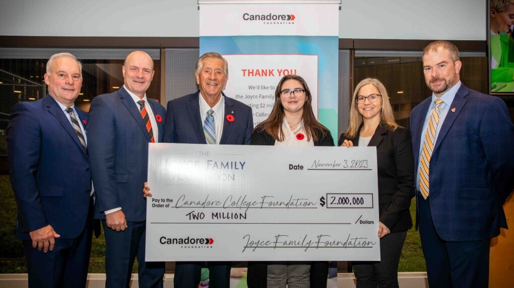 Canadore College receives largest single donation in its history