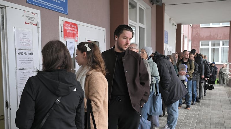 Russia wraps up first wartime parliamentary election with Kremlin dominance all but assured