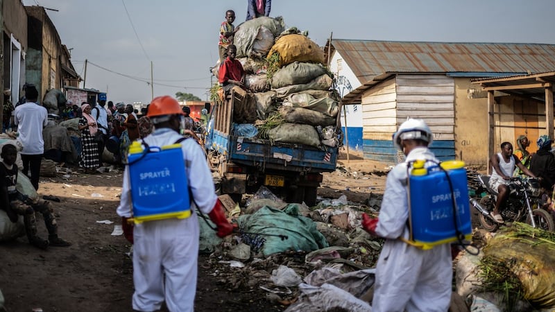 Uganda closes its border with Congo as cases of a rare Ebola type surge