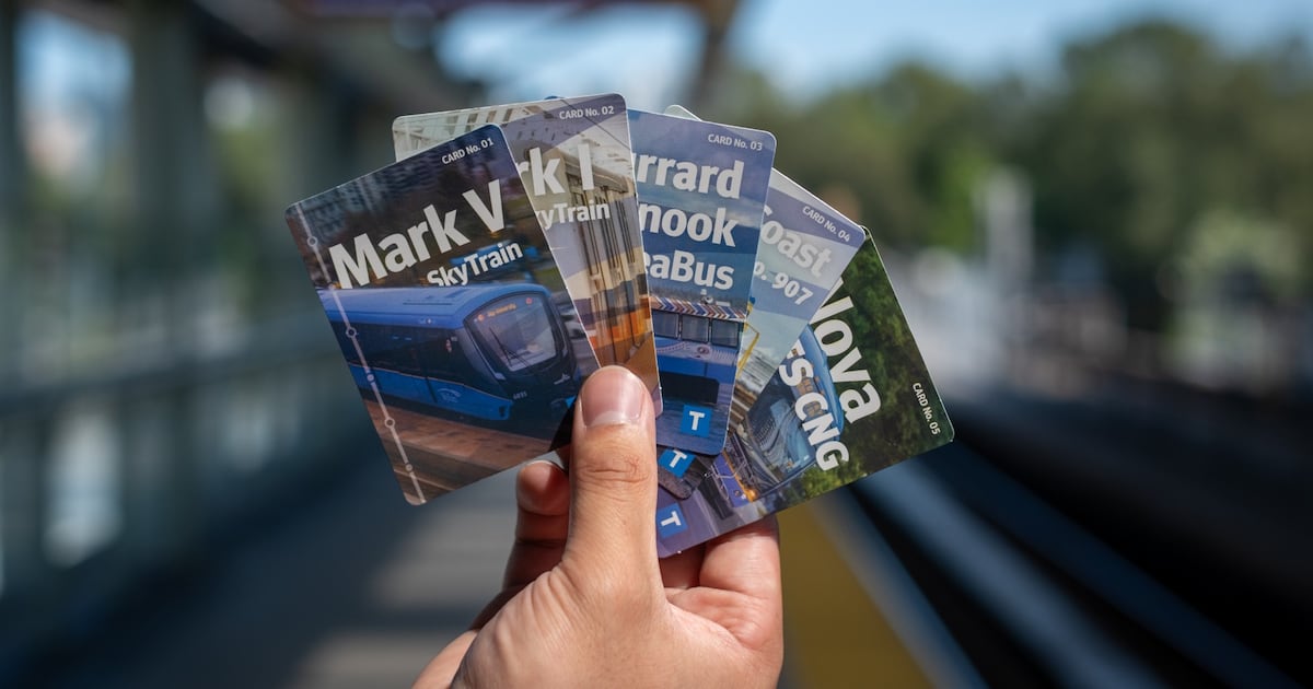 TransLink trading cards draw long lines on launch day